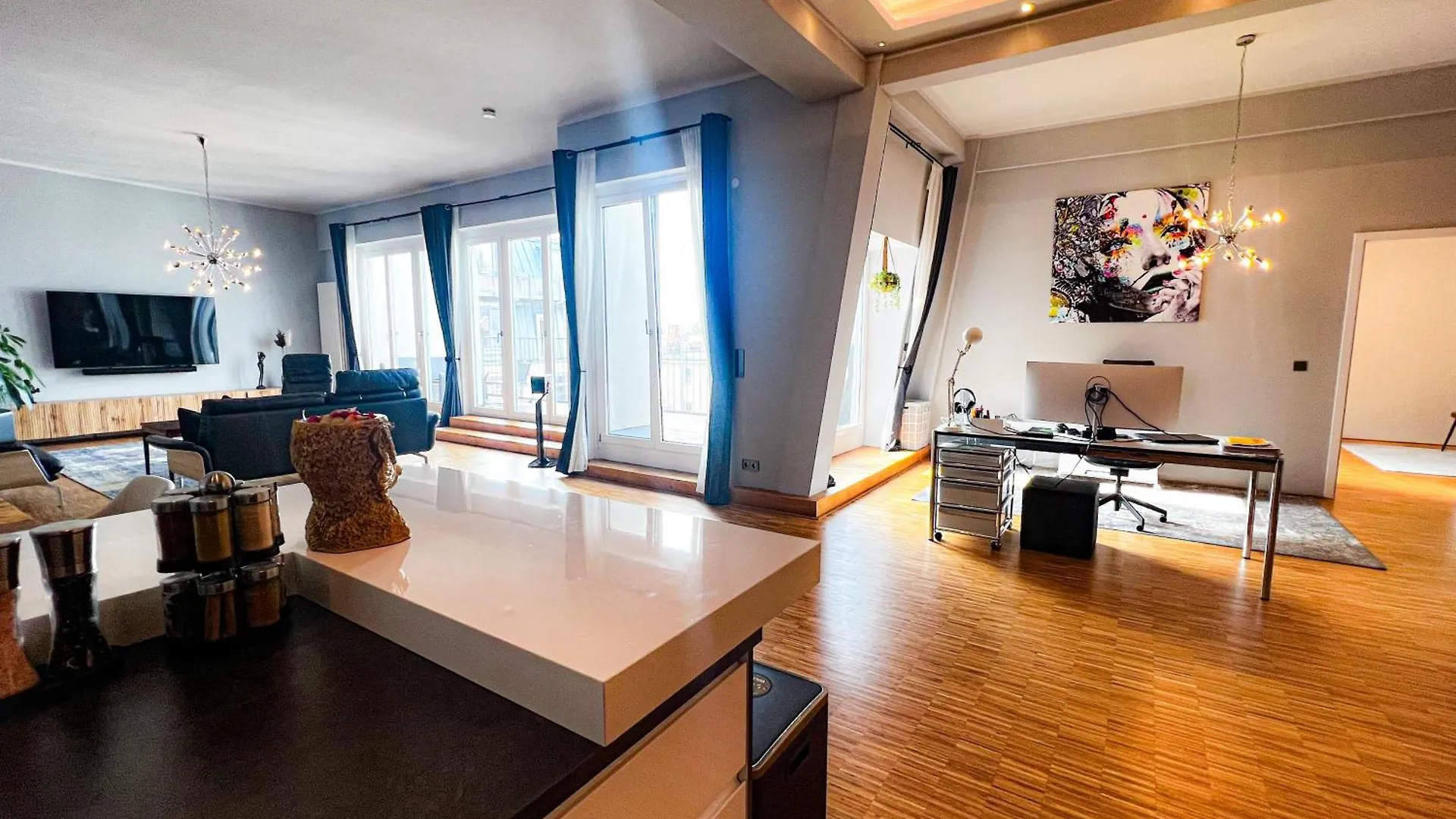Lejlighed Luxurious, Huge Designer Loft, Central Kreuzberg Berlin Tyskland